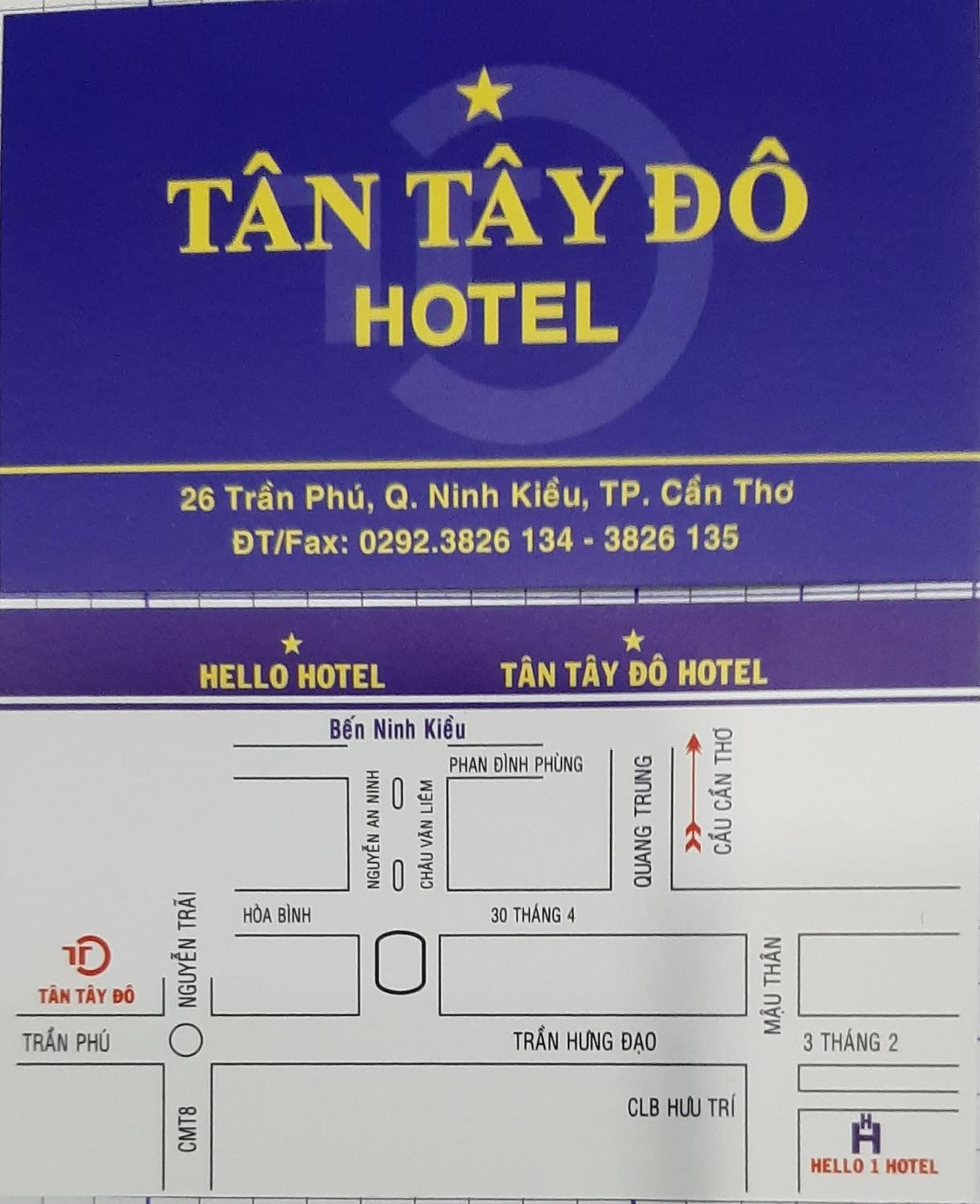 Tan Tay Do Hotel Cần Thơ Exterior foto